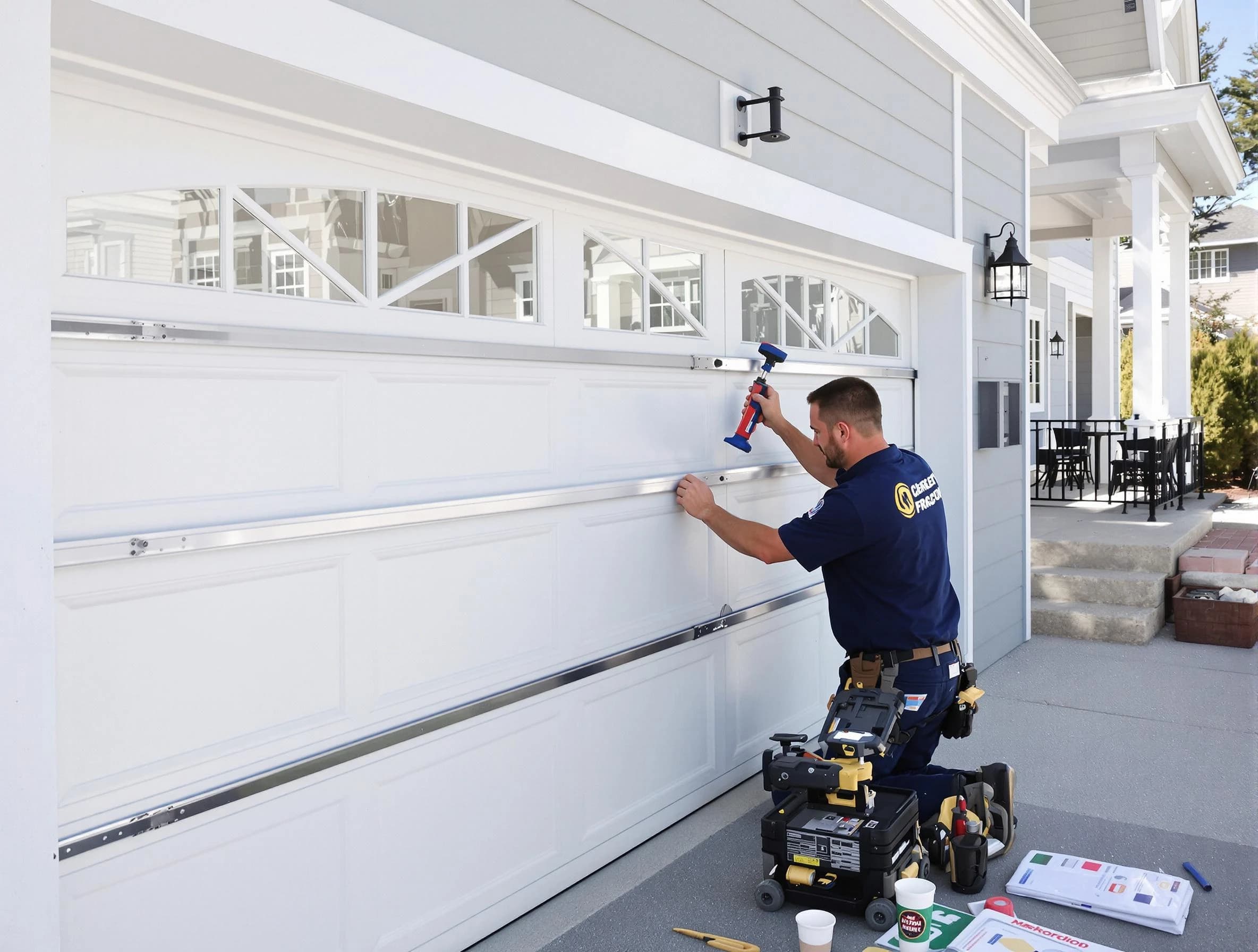 Professional garage door installation by Douglasville Garage Door Repair in Douglasville
