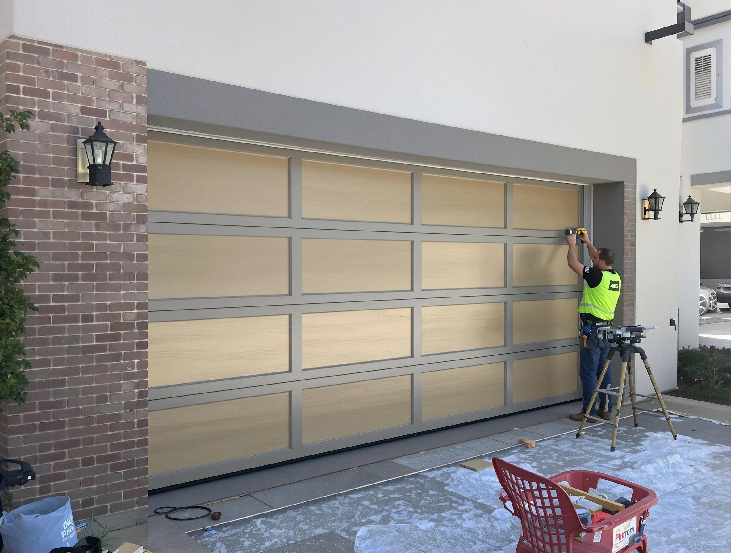Garage door replacement service by Douglasville Garage Door Repair in Douglasville