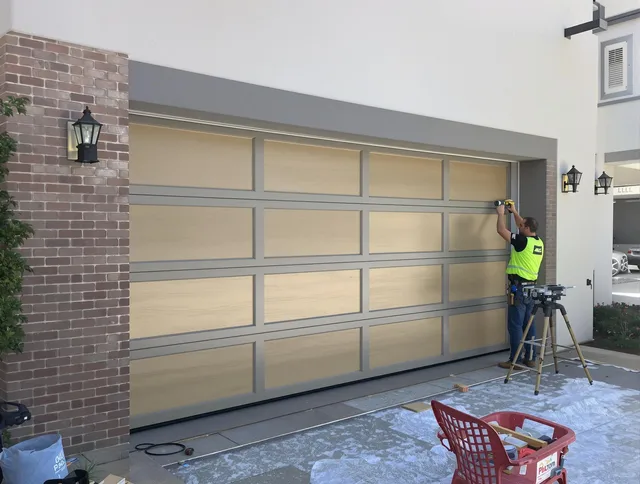 Garage door replacement service by Douglasville Garage Door Repair in Douglasville