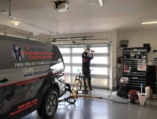 Douglasville Garage Door Repair rapid response team performing same-day repair in Douglasville